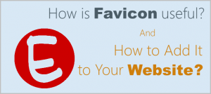How to add a favicon the website