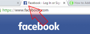 Facebook logo and favicon