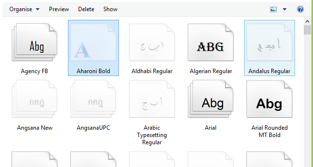 Copy Fonts From One Computer To Another Vista