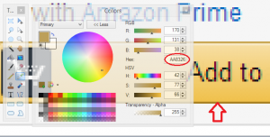 Paint.net color picker border color