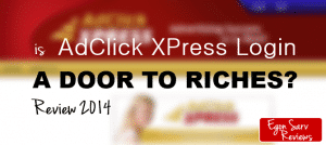 AdClick Xpress login