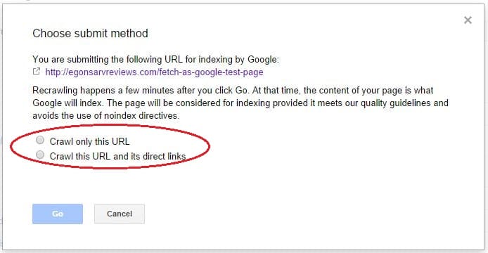 how to make google crawl your site faster submit method