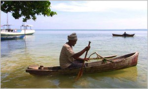 Most of the villagers in Karimunjawa are seaweed farmers