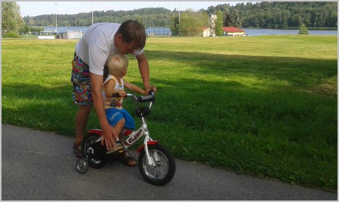 Learning to ride a bicycle