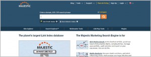 Majestic - Link intelligence tools for SEO and Internet PR and Marketing