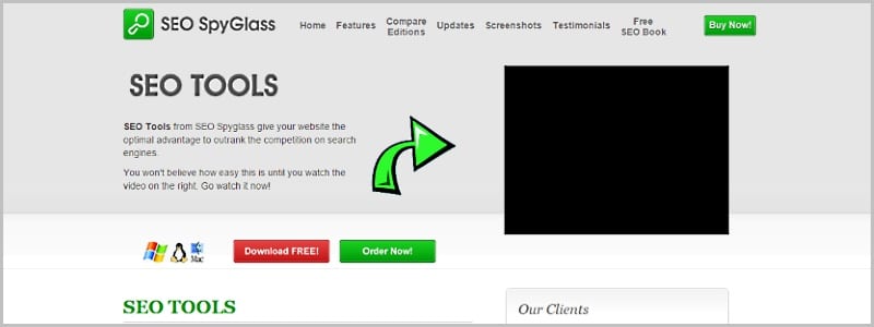 website backlink checker tool & link popularity checker