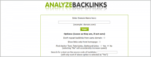 Free backlink Checker tool