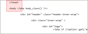 Header.php code