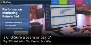 Clicksure scam review
