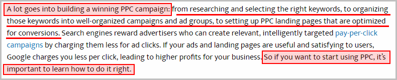 Winning PPC campaing requires skills and hard work