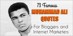 muhammad ali quotes for bloggers and marketers