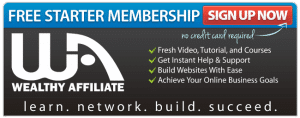 Wealthy Affiliate Starter Membership