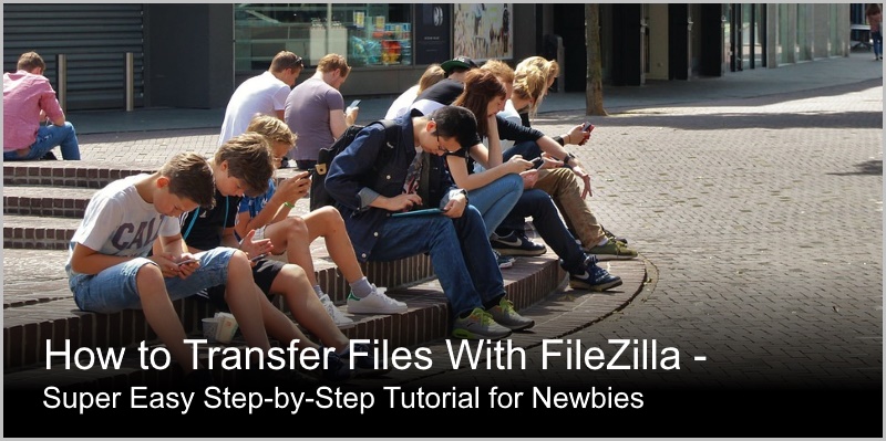 using filezilla to transfer files