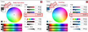 That's how to get color codes in Paint.net