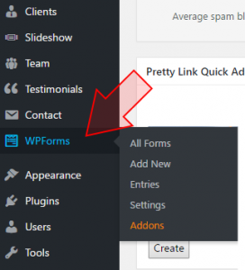 Use WPForms Lite WordPress plugin
