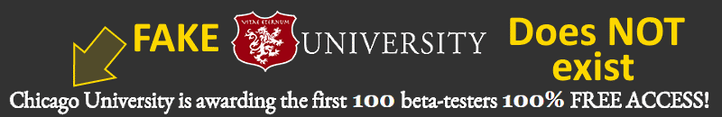 tauri bot reviews - fake Chicago University logo