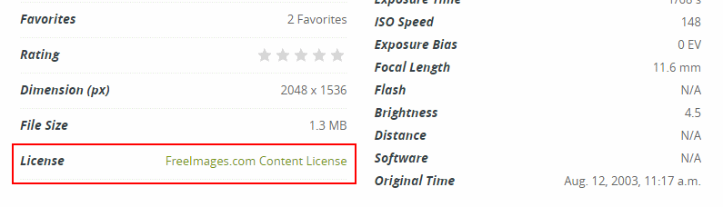 Most of the photos in Freeimages website don't require attribution