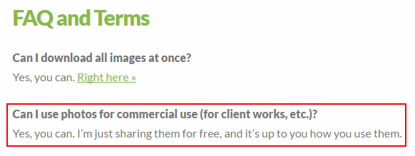 you can use all picjumbo images for free even for commercial use