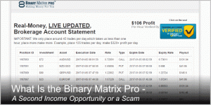 is binary matrix pro a scam