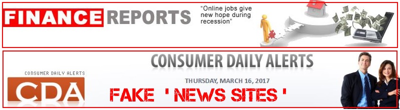 Profit Reports and Consumer Daily Alert are fake 'news sites'