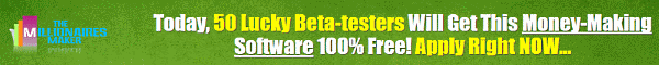 50 lucky beta-testers get the software for free
