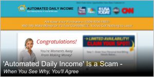 What Is the Automated Daily Income scam or legit
