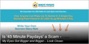 45 minute paydays review
