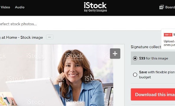 The same stock photo found in iStock dot com