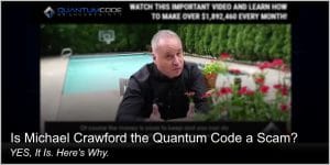 who is michael crawford quantum code? Review