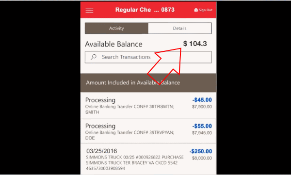 Robert Williams regular checking account before joining the Unlimited System