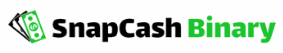 the logo of the snapcash binary scam