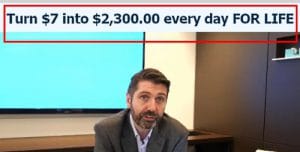 about $3000 every day, for life???