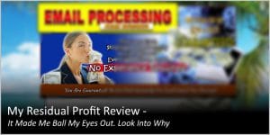 what is the My Residual Profit About Review
