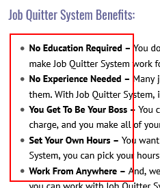 job quitter system review the benefits of the system
