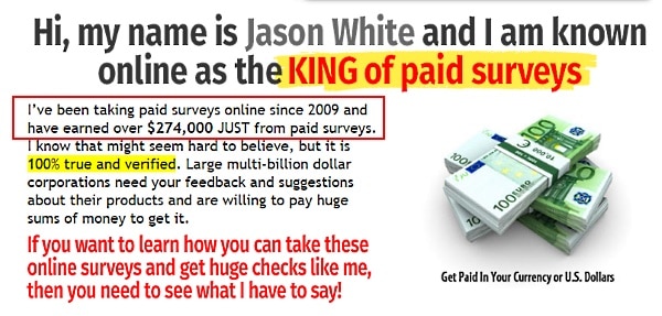 Is Take Surveys For Cash A Scam Or Legit It S Not What You Expect - what about jason white take surveys for cash