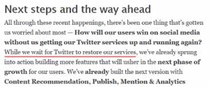 Will the Crowdfire App's Twitter services restored? Hopefully.
