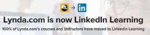 Lynda.com is now LinkedIn Learning (since 2015)