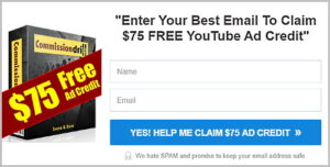 Get $75 free Youtube Ad Credit